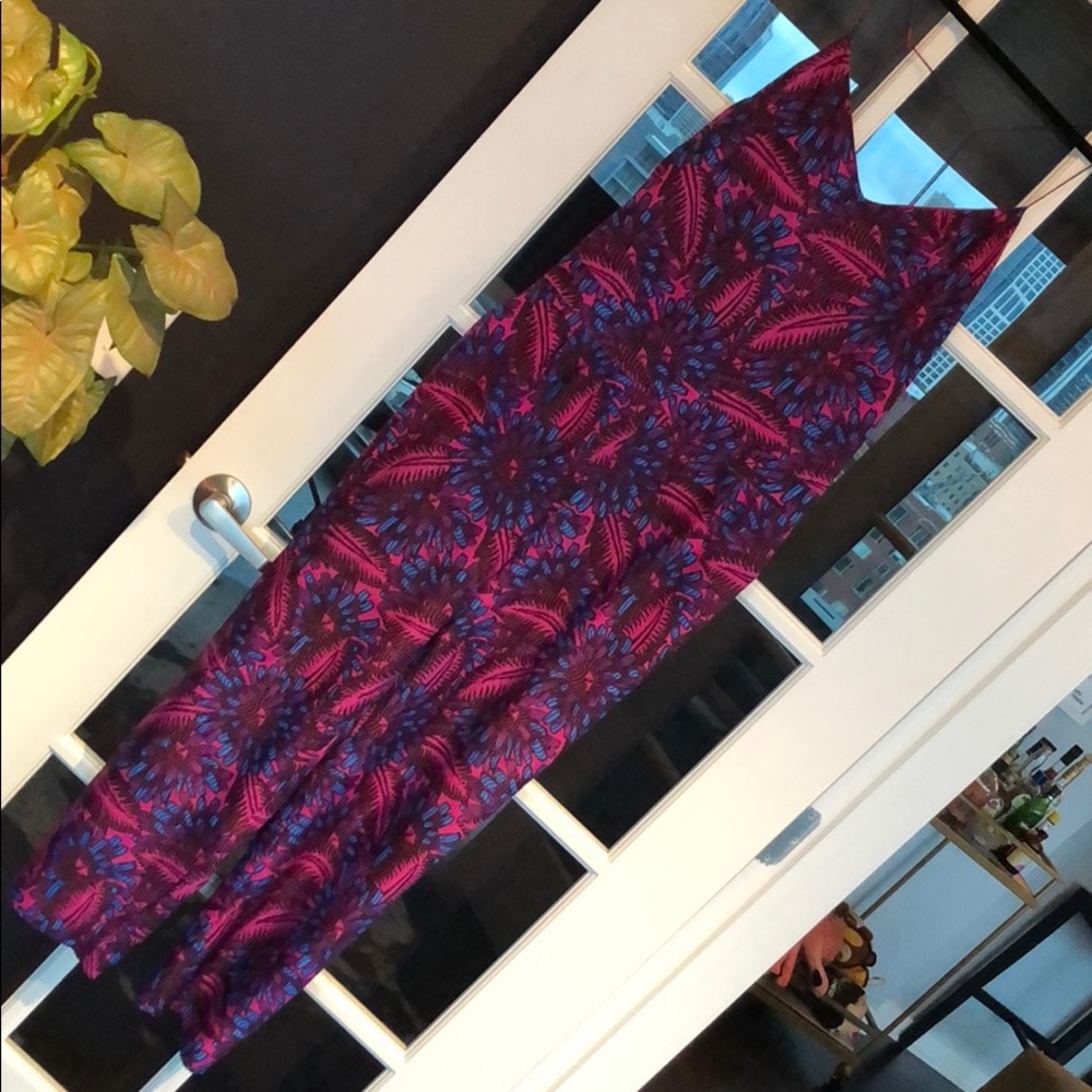 J. Crew Silk Jumpsuit